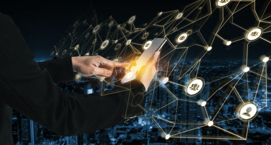 Conéctalo con tu línea telefónica de negocios